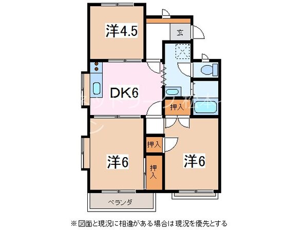 ビレッヂコーブの物件間取画像